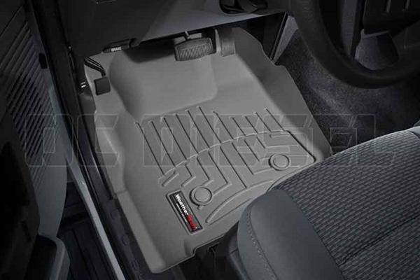 WeatherTech 463051 Grey Front FloorLiner for 2011-2012 Ford 6.7L Powerstroke