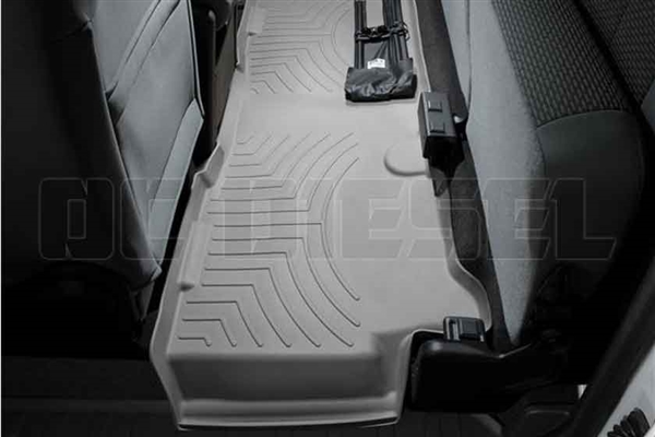 WeatherTech 463053 Grey Rear FloorLiner for 2011-2016 Ford 6.7L Powerstroke