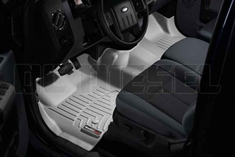 WeatherTech 463291 Grey Front FloorLiner for 2011-2012 Ford 6.7L Powerstroke