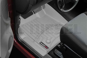 WeatherTech 463431 Grey Front FloorLiner for 2007-2014 GM 6.6L Duramax LMM, LML