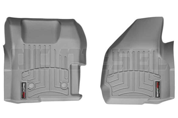 WeatherTech 464221 Grey Front FloorLiner for 2011-2012 Ford 6.7L Powerstroke