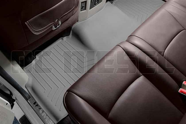 WeatherTech 464772 Grey Rear FloorLiner for 2009-2017 Dodge 6.7L Cummins