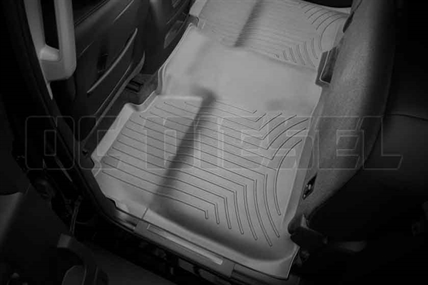 WeatherTech 465422 Grey Rear FloorLiner for 2014-2017 GM 6.6L Duramax LML, LP5