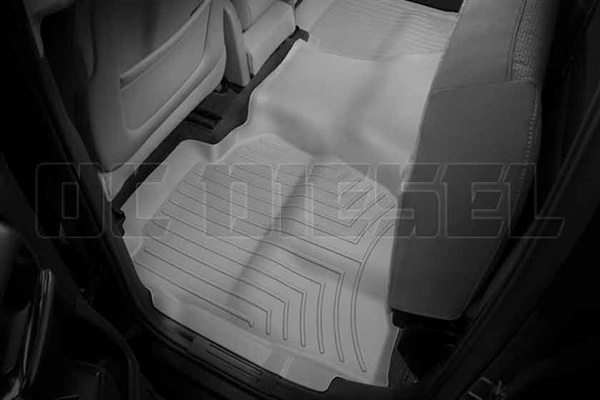 WeatherTech 465423 Grey Rear FloorLiner for 2014-2017 GM 6.6L Duramax LML, LP5