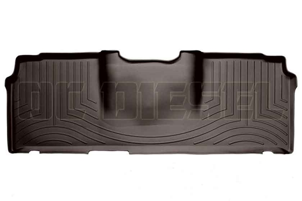 WeatherTech 470123 Cocoa Rear FloorLiner for 2012-2017 Dodge 5.9L, 6.7L Cummins