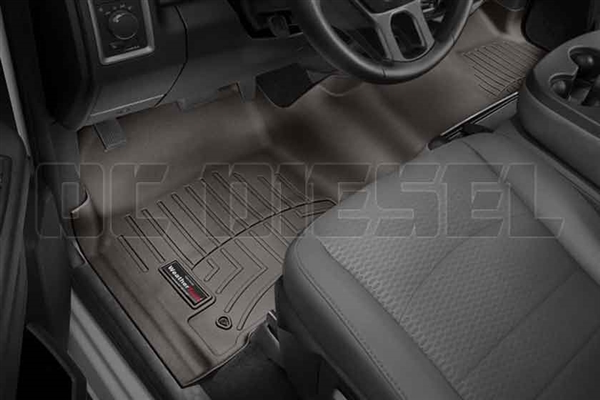 WeatherTech 474771 Cocoa Front FloorLiner for 2012-2017 Dodge 6.7L Cummins