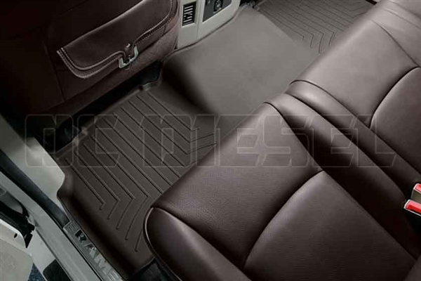 WeatherTech 474772 Cocoa Rear FloorLiner for 2012-2017 Dodge 6.7L Cummins