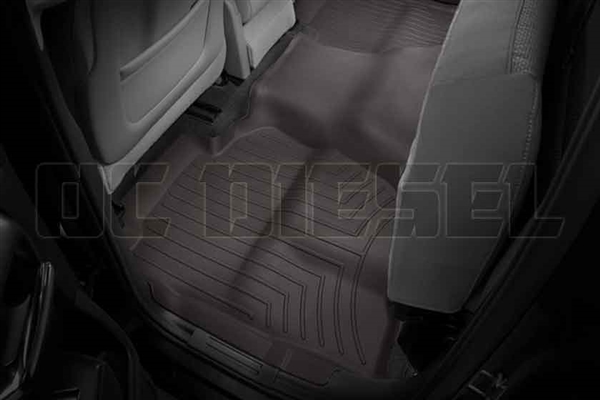 WeatherTech 475423 Cocoa Rear FloorLiner for 2014-2017 GM 6.6L Duramax LML, LP5