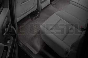 WeatherTech 475424 Cocoa Rear FloorLiner for 2014-2017 GM 6.6L Duramax LML, LP5