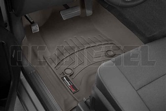 WeatherTech 476071 Cocoa Front FloorLiner for 2014-2017 GM 6.6L Duramax LML, LP5