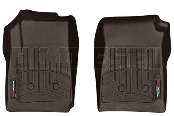 WeatherTech 477511 Cocoa Front FloorLiner for 2015-2017 GM 2.8L Duramax LWN