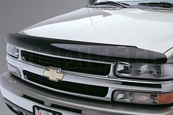 WeatherTech 50045 Dark Smoke Stone and Bug Deflectors for 2001-2002 GM 6.6L Duramax LB7