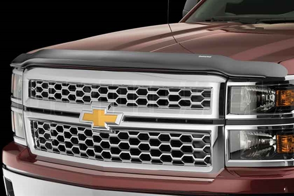 WeatherTech 50095 Dark Smoke Stone and Bug Deflectors for 2003-2004 GM 6.6L Duramax LB7