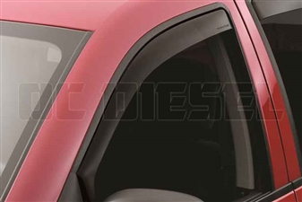 WeatherTech 80291 Front Pair Dark Side Window Deflectors for 2003-2009 Dodge 5.9L, 6.7L Cummins