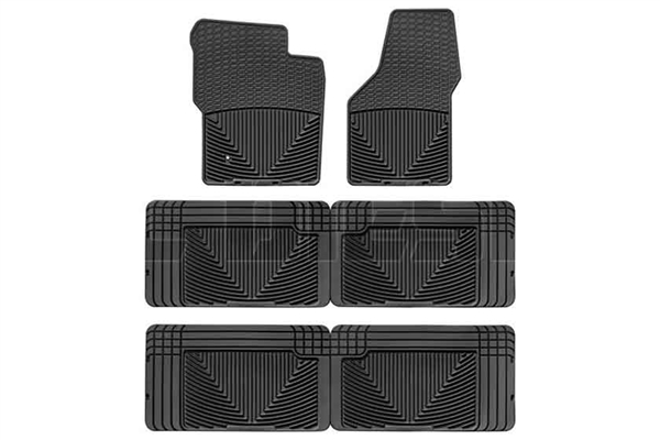 WeatherTech W19-W25-W25 All-Weather Floor Mat Set for 2000-2005 Ford 7.3L, 6.0L Powerstroke