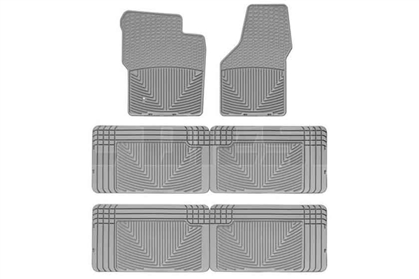 WeatherTech W19GR-W25GR-W25GR All-Weather Floor Mat Set for 2000-2005 Ford 7.3L, 6.0L Powerstroke