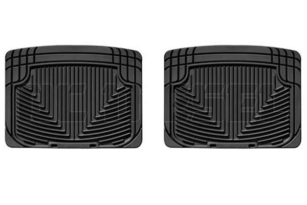 WeatherTech W20 Rear All-Weather Floor Mats for 2001-2006 GM 6.6L Duramax LB7, LLY, LBZ