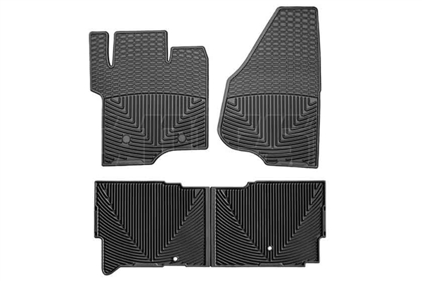 WeatherTech W203-W206 All-Weather Floor Mat Set for 2011-2015 Ford 6.7L Powerstroke