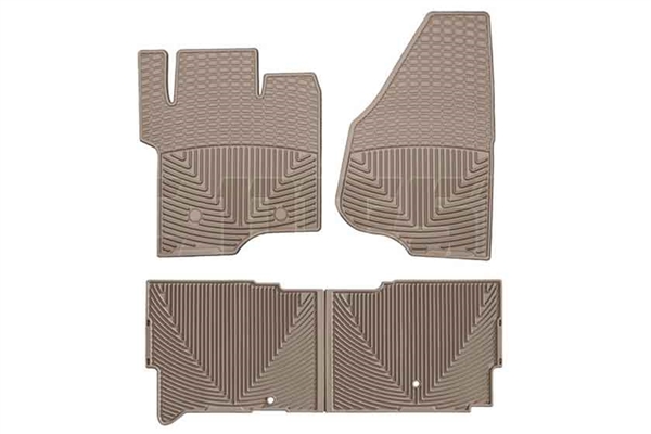 WeatherTech W203TN-W206TN All-Weather Floor Mat Set for 2011-2015 Ford 6.7L Powerstroke