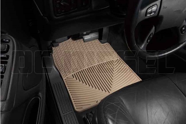 WeatherTech W26TN Front All-Weather Floor Mats for 2001-2007 GM 6.6L Duramax LB7, LLY, LBZ