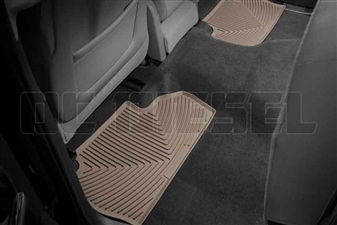 WeatherTech W310TN Rear All-Weather Floor Mats for 2014-2017 GM 6.6L Duramax LML, LP5