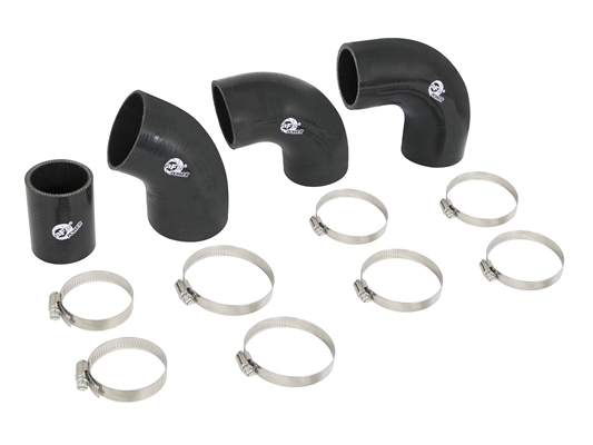 aFe Power 46-20260AS BladeRunner Intercooler Couplings & Clamps Kit for 2016 GM 2.8L Duramax LWN