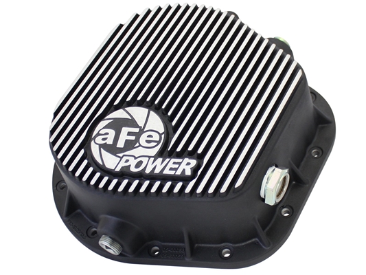 aFe Power 46-70022 Pro Series Rear Differential Cover Machined Fins for 1986-2016 Ford 7.3L, 6.0L, 6.4L, 6.7L Powerstroke