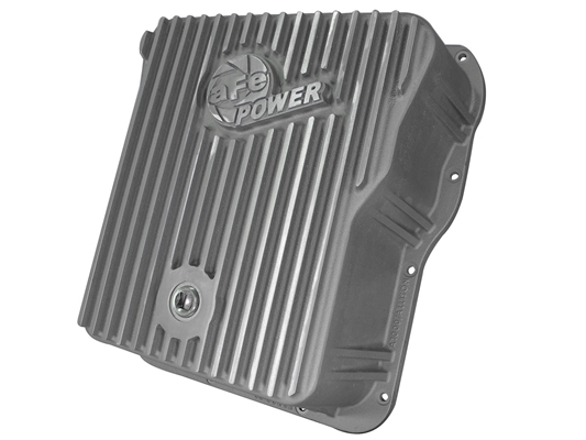 aFe Power 46-70070 Transmission Pan Machined Fins for 2001-2016 GM 6.6L Duramax LB7, LLY, LBZ, LML