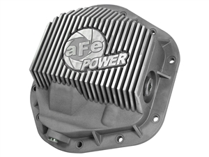 aFe Power 46-70080 Street Series Front Differential Cover Raw Finish for 1999-2016 Ford 7.3L, 6.0L, 6.4L, 6.7L Powerstroke