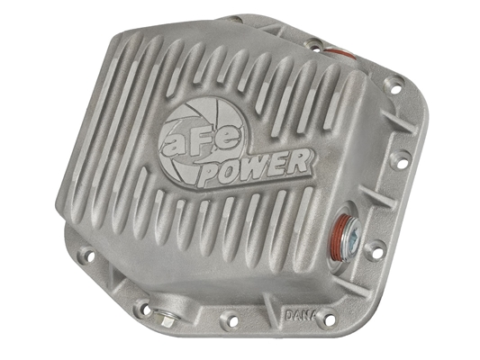 aFe Power 46-70300 Street Series Rear Differential Cover Raw Finish for 2016 GM 2.8L Duramax LWN