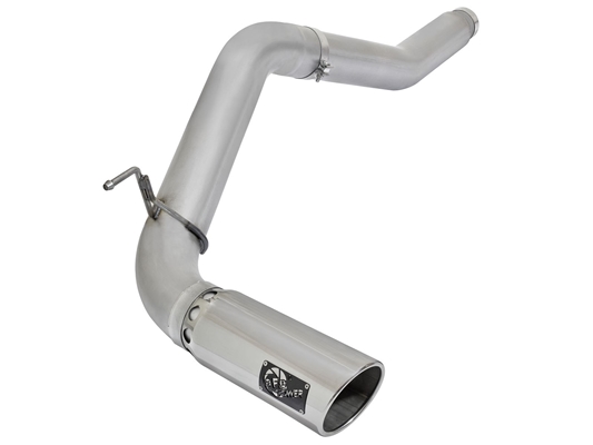 aFe Power 49-06112-P ATLAS 5" Aluminized DPF-Back Exhaust System for 2016 Nissan 5.0L Cummins