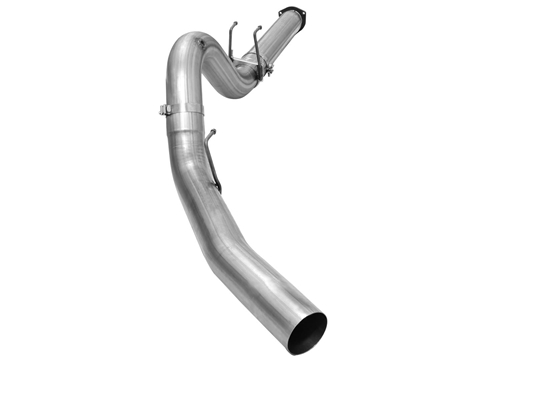 aFe Power 49-43064 Large Bore-HD 5" 409 Stainless Steel DPF-Back Exhaust System for 2015-2016 Ford 6.7L Powerstroke