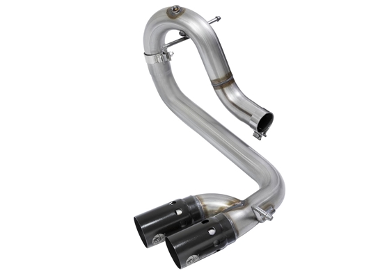 aFe Power 49-44065-B Rebel Series 3" 409 Stainless Steel DPF-Back Exhaust System for 2016 GM 2.8L Duramax LWN
