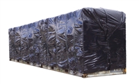 12.2m (40ft) Black Container Cover