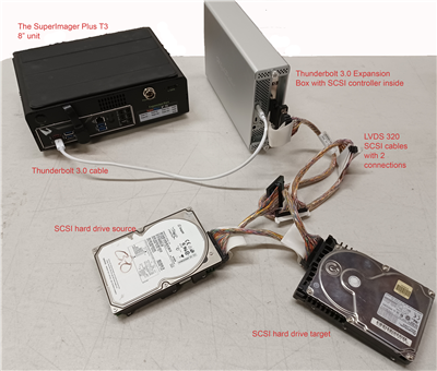 SCSI 2  Drives Solution for SuperImager Plus T3 units