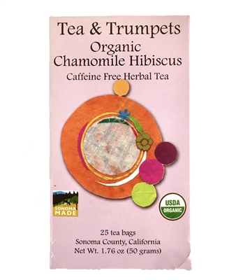 Organic Chamomile Hibiscus Tea Bags