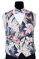 Floral Island Favorite Vest & Bow