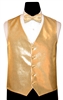 Gold Foil Vest & Bow Made in USA!