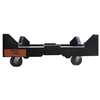 Large Wheel Dolly 
Durable non-marking, easy-rolling casters-
Stack 4-5 full Boxes or 20 empty Boxes
Measures: 27â€ Long X 17â€ Wide