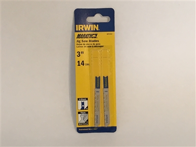 Irwin 3071314 3" Jig Saw Blades , Bi-Metal 14 TPI