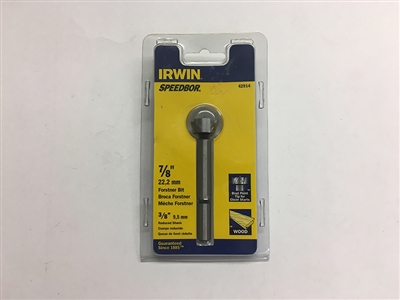 Irwin I-42914 7/8" Shank Forstner Bit