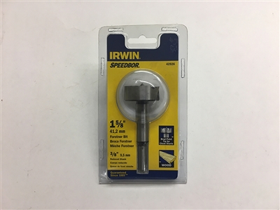 Irwin I-42926 1-5/8" by 3/8" Shank Forstner Bit