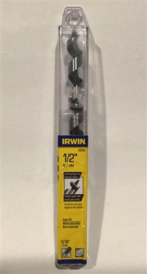 Irwin 49908 1/2" Power Drill Auger Bit