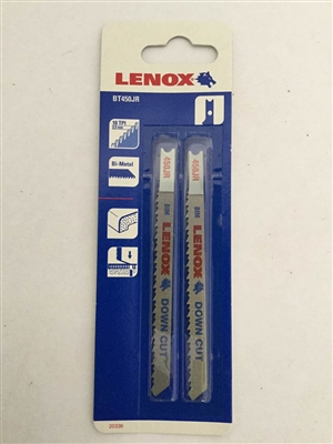 Lenox 20336 4" Jig Saw Blades, Bi-Metal Down Cut, 10 TPI