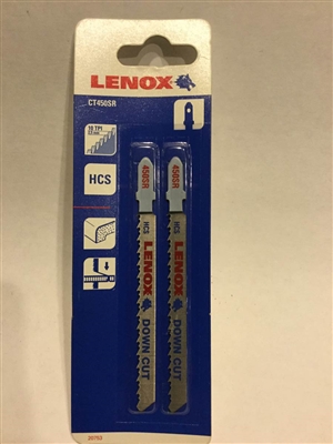 Lenox 20753 4" Jig Saw Blades, Carbon Steel Down Cut, 10 TPI