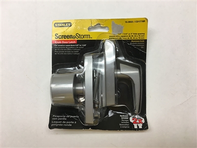 Stanley Hardware 159933 Screen & Storm Aluminium Knob Door Latch