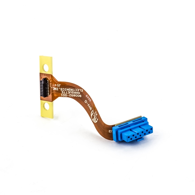 GE Tram 2001 SpO2 Connector and Flex Cable 800892-001