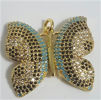 BUTFLY12G FASHION BUTTERFLY PENDANT