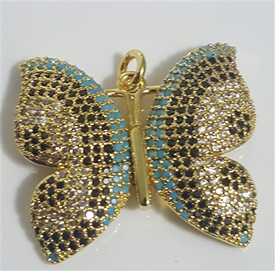 BUTFLY12G FASHION BUTTERFLY PENDANT