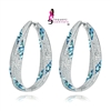 EE1WOO LUXURY HOOP EARRINGS